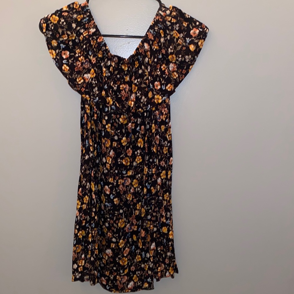 Floral off the shoulder top